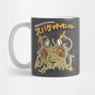 Spaghetti Monster attacks Mug